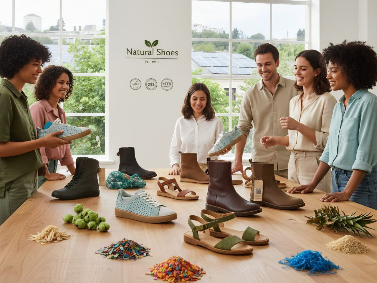 Guida alle scarpe sostenibili Natural Shoes 2025 con materiali riciclati e vegani