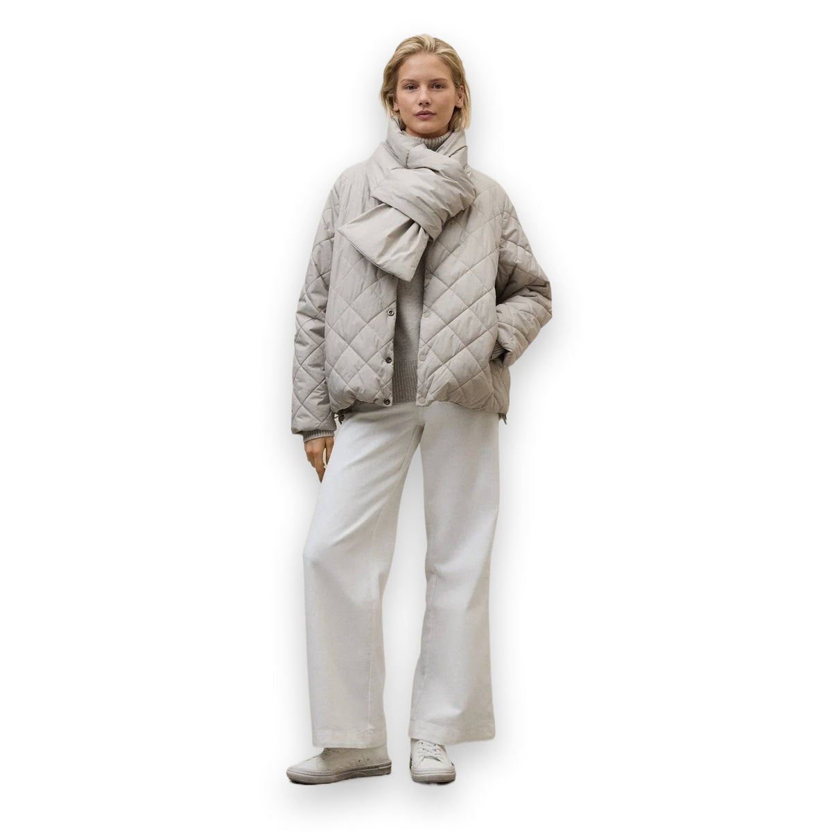 Ecoalf Geres giacca donna in poliestere riciclato — vista posteriore