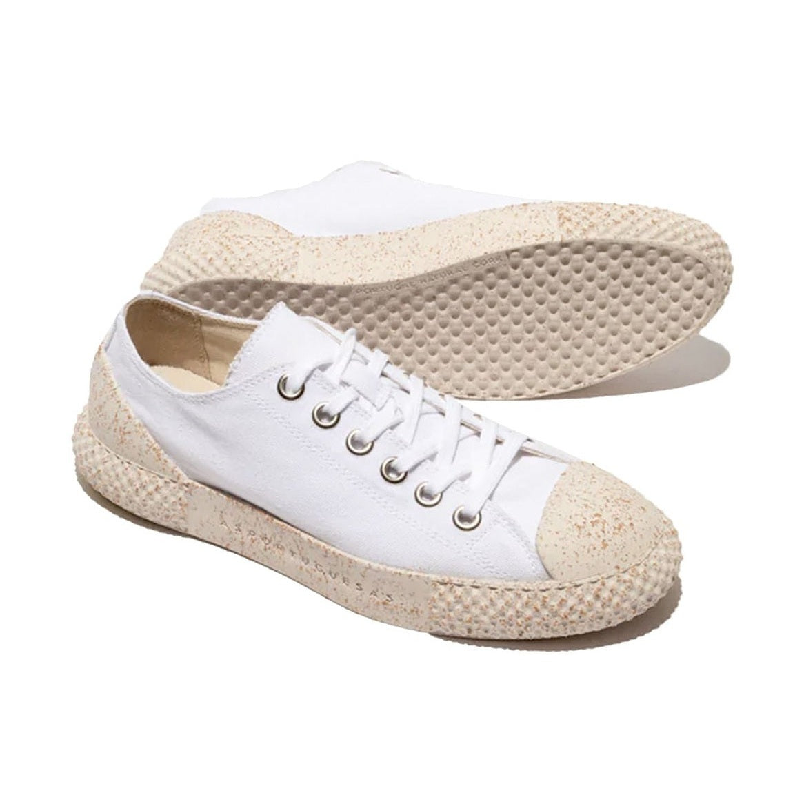 Asportuguesas Tree 2 sneaker unisex in plastica riciclata — dettaglio tallone