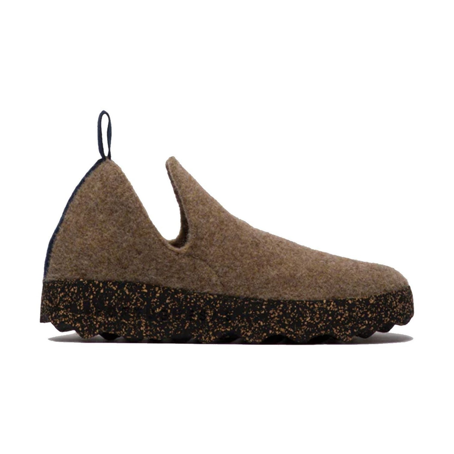 Asportuguesas City scarpa slip-on unisex in feltro di lana — vista in movimento