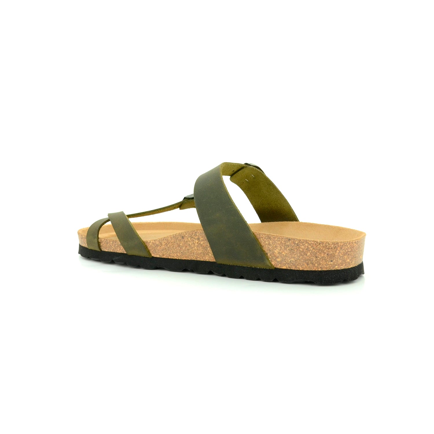CH07 Sandalo infradito con cinturino regolabile UNISEX NATUNED plantare in lattice anatomico confort