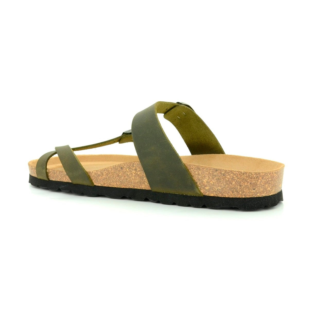 CH07 Sandalo infradito con cinturino regolabile UNISEX NATUNED plantare in lattice anatomico confort