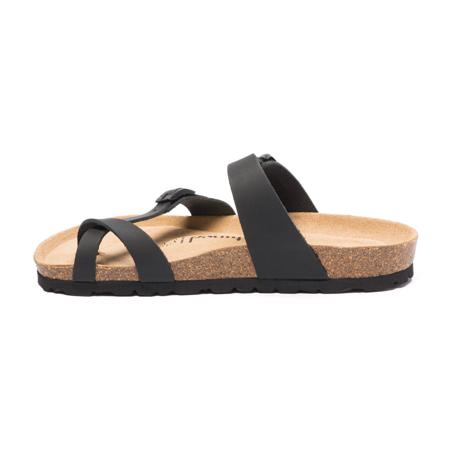 CH07 Sandalo infradito con cinturino regolabile UNISEX NATUNED plantare in lattice anatomico confort