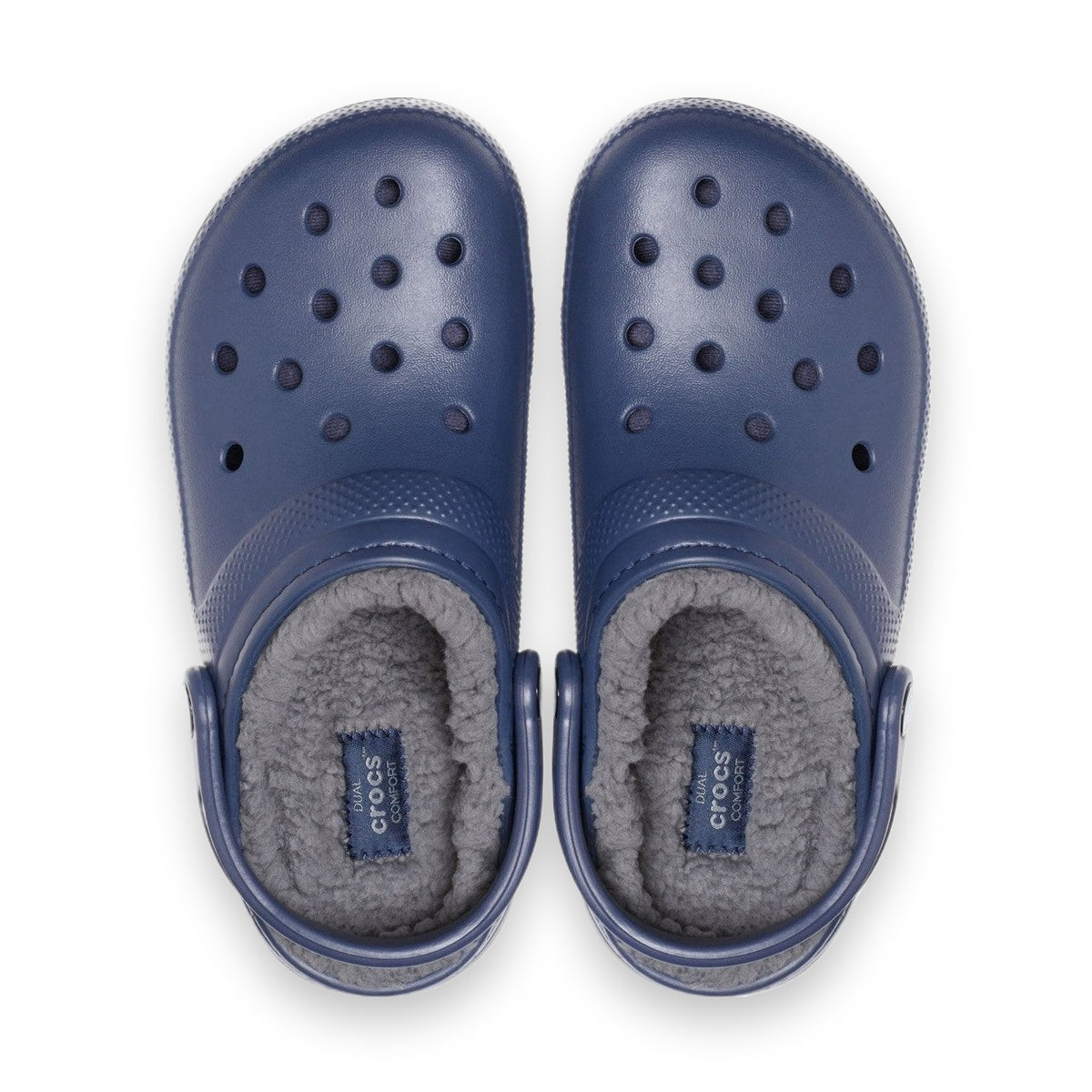 Crocs Classic Lined zoccolo foderato unisex in Croslite — dettaglio tomaia
