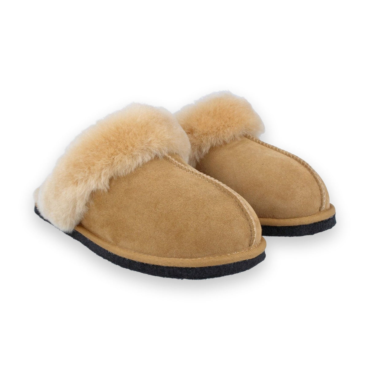 Haflinger North Star sabot donna in montone — vista posteriore