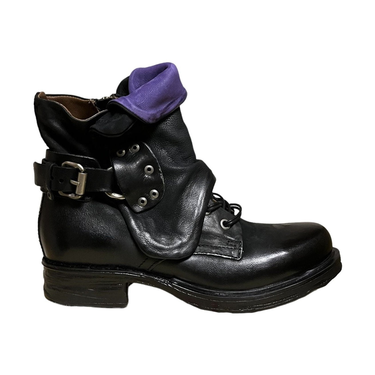 Stivaletto donna Simon A.S.98 in pelle naturale artigianale