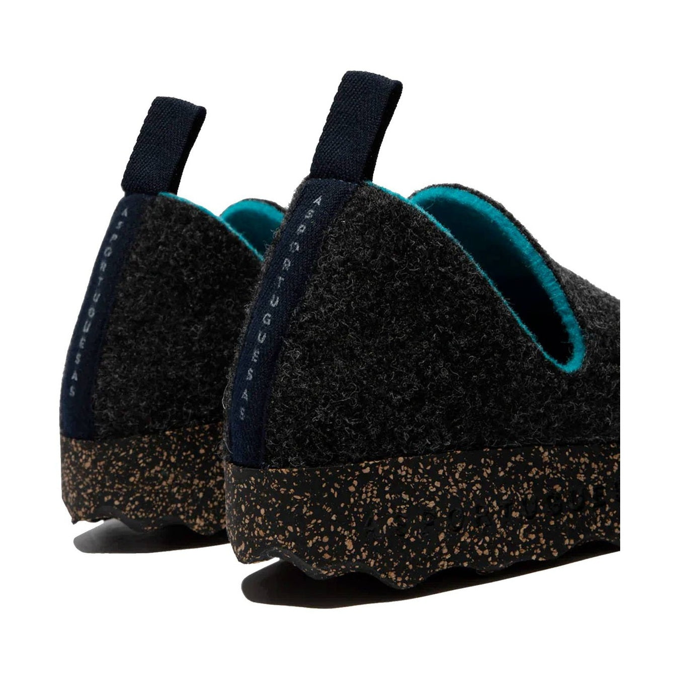 Asportuguesas City Double scarpa slip-on unisex in lana cotta — dettaglio tomaia