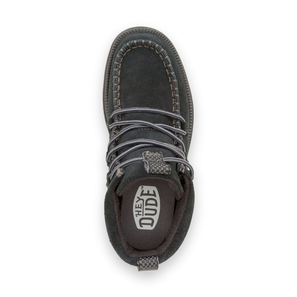 HeyDude Reyes Suede stivaletto donna in pelle scamosciata — vista frontale