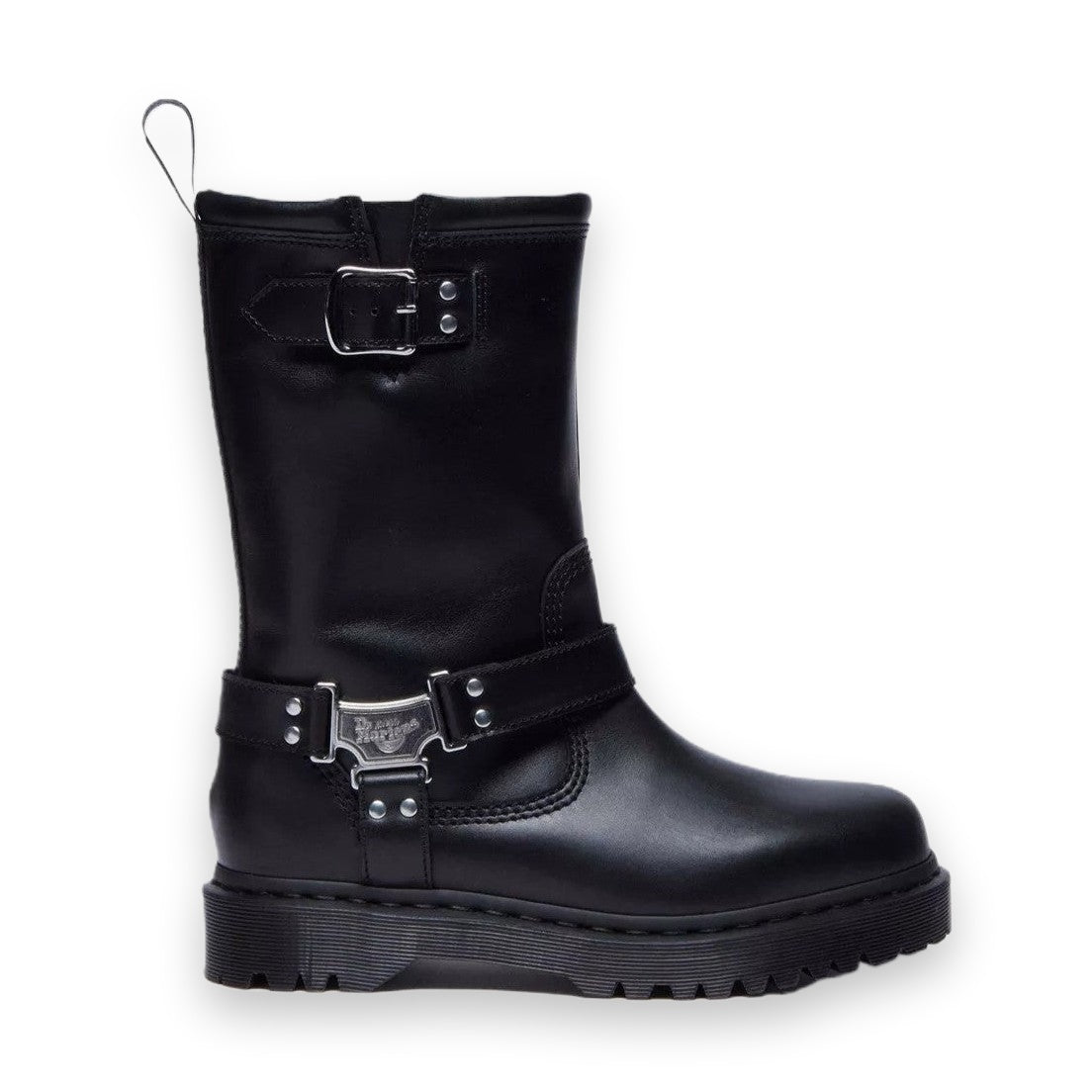 Dr. Martens Anistone Hi stivali donna in Pelle — vista laterale