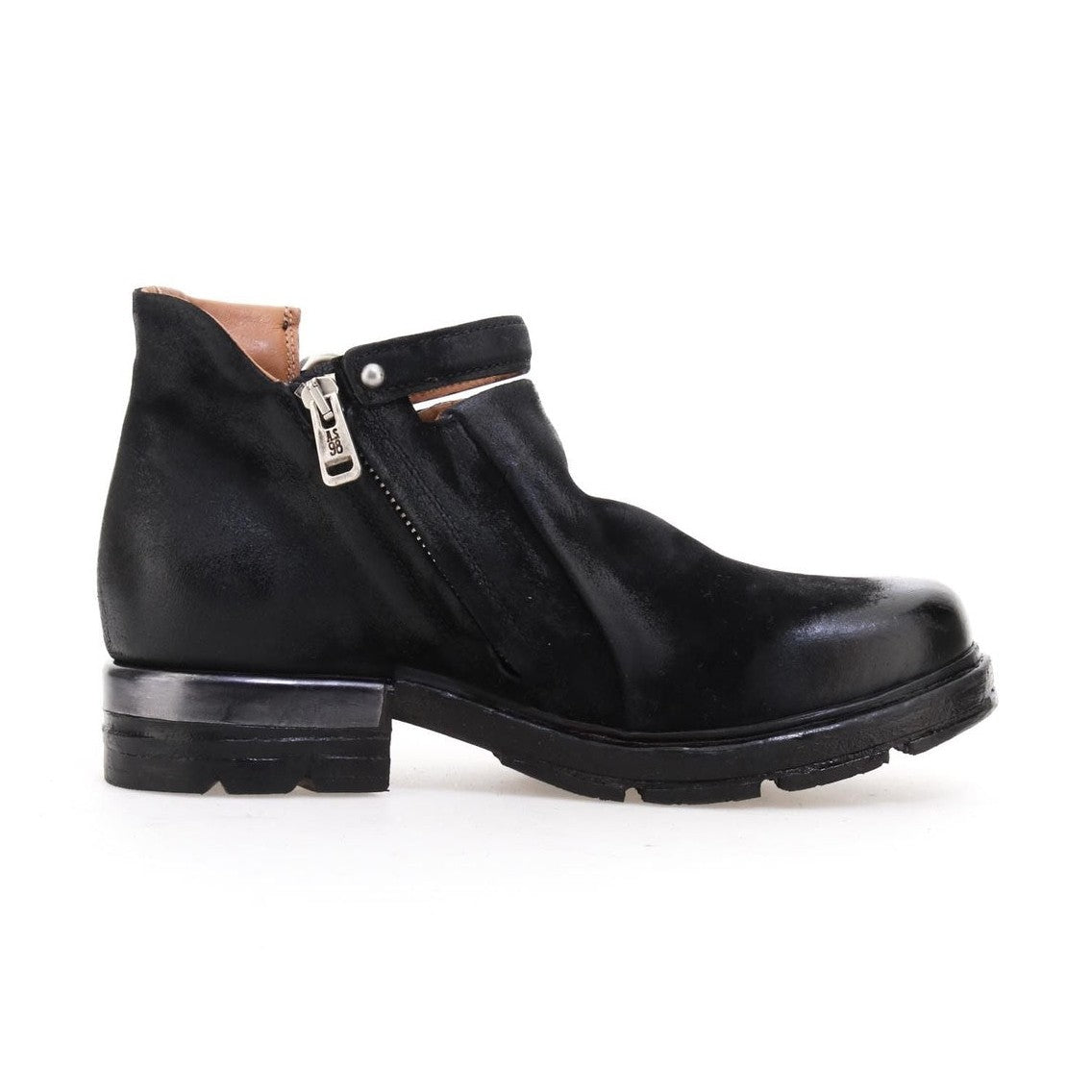 A.S.98 Adira Donna Stivaletti In Pelle Vintage