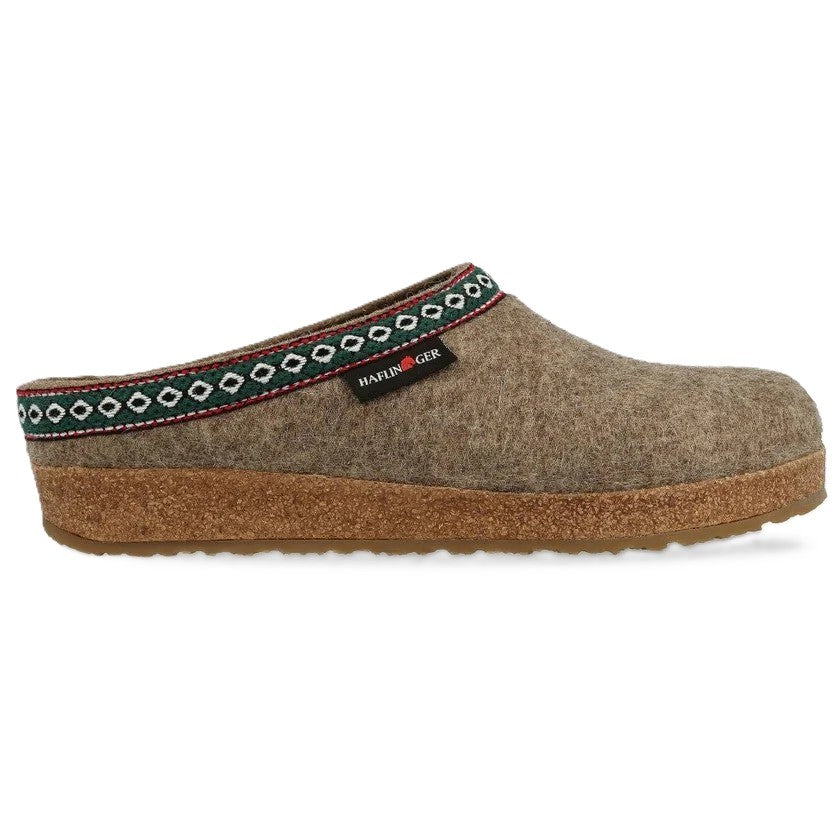 Haflinger Franzl Unisex Sabot In Feltro Di Lana