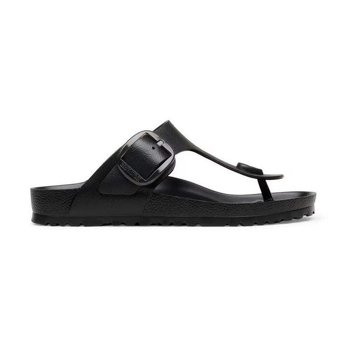 Infradito Birkenstock Gizeh Big Buckle donna in EVA impermeabile con maxi fibbia vista laterale