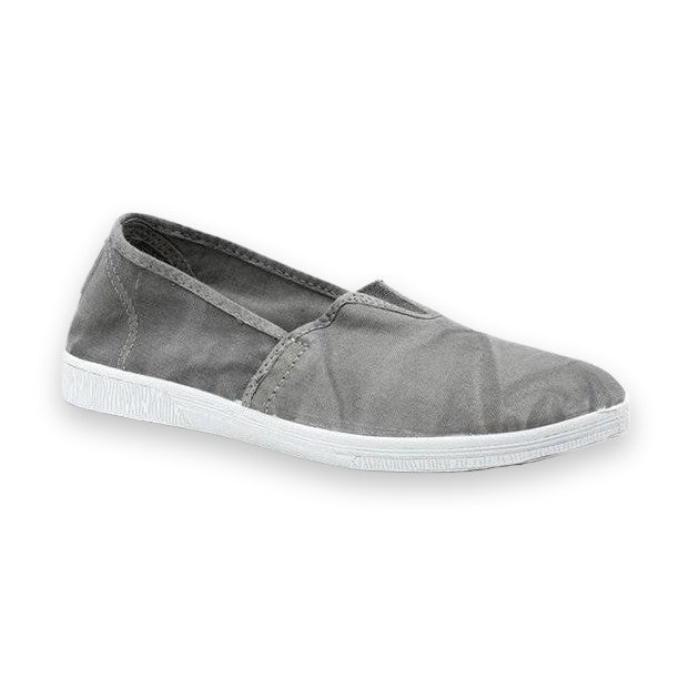 Natural World Old Bonsai slip-on donna in cotone organico — vista laterale