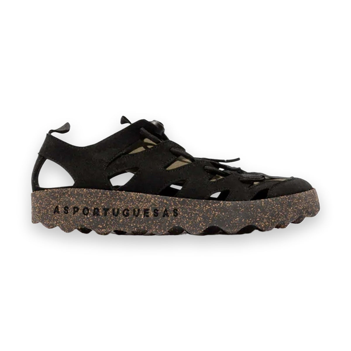 Asportuguesas Cure sneaker slip-on unisex in tessuto riciclato — vista tre quarti anteriore