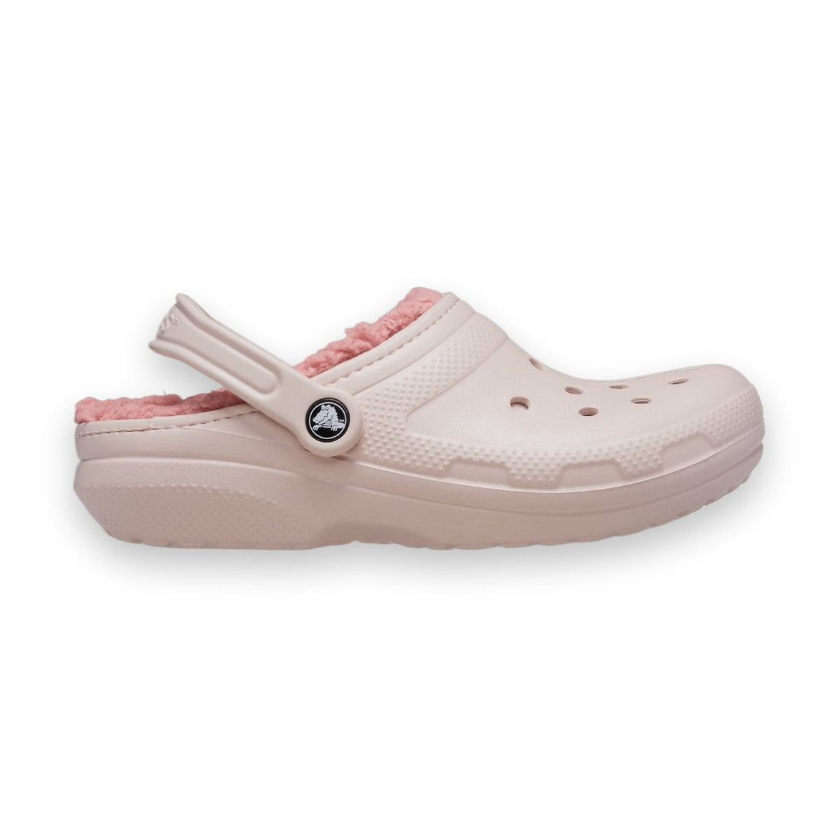 Crocs Classic Lined zoccolo foderato unisex in Croslite — vista tre quarti 16