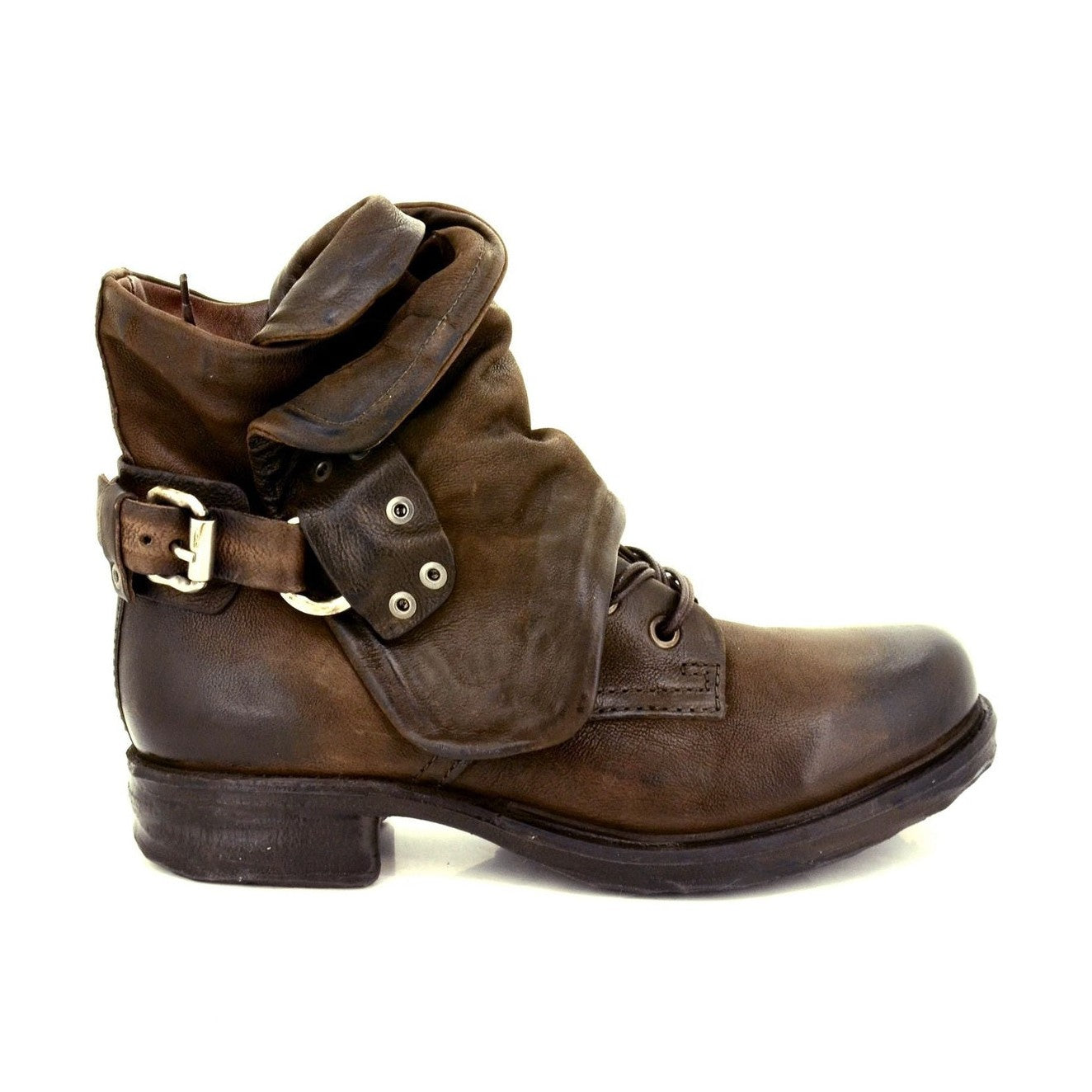 Stivaletto donna Simon A.S.98 in pelle naturale artigianale
