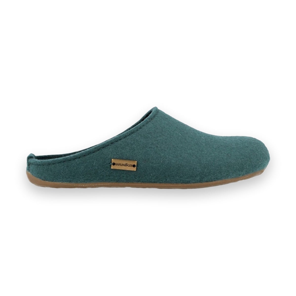 Haflinger Fundus sabot unisex in feltro di lana — vista dall'alto