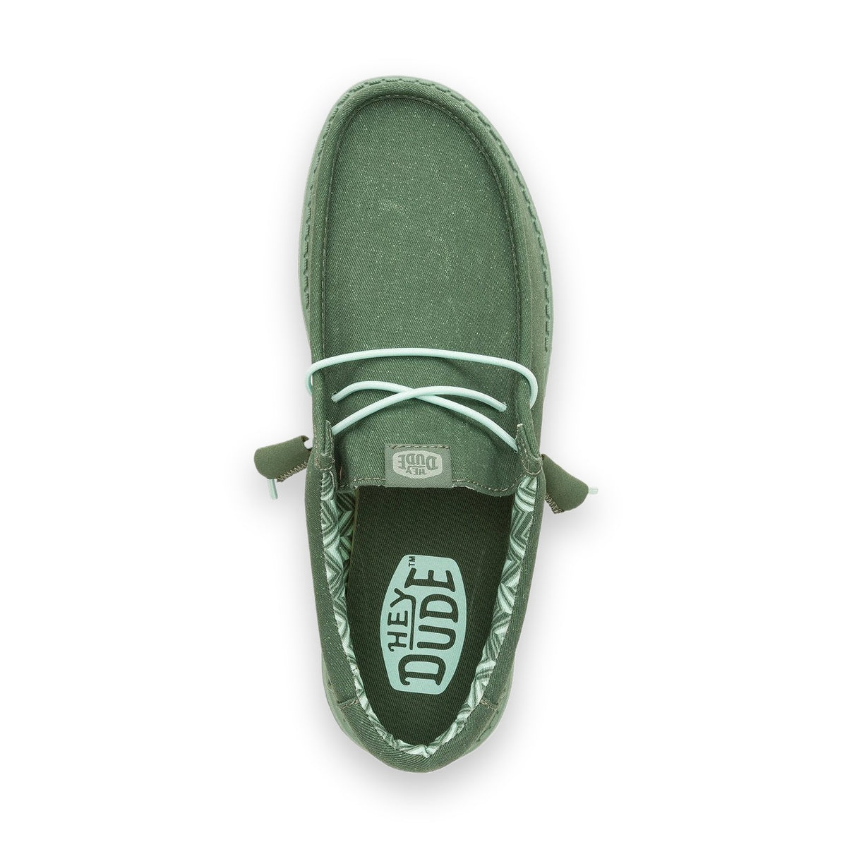 HeyDude Wally Canvas mocassino uomo in tela — dettaglio soletta