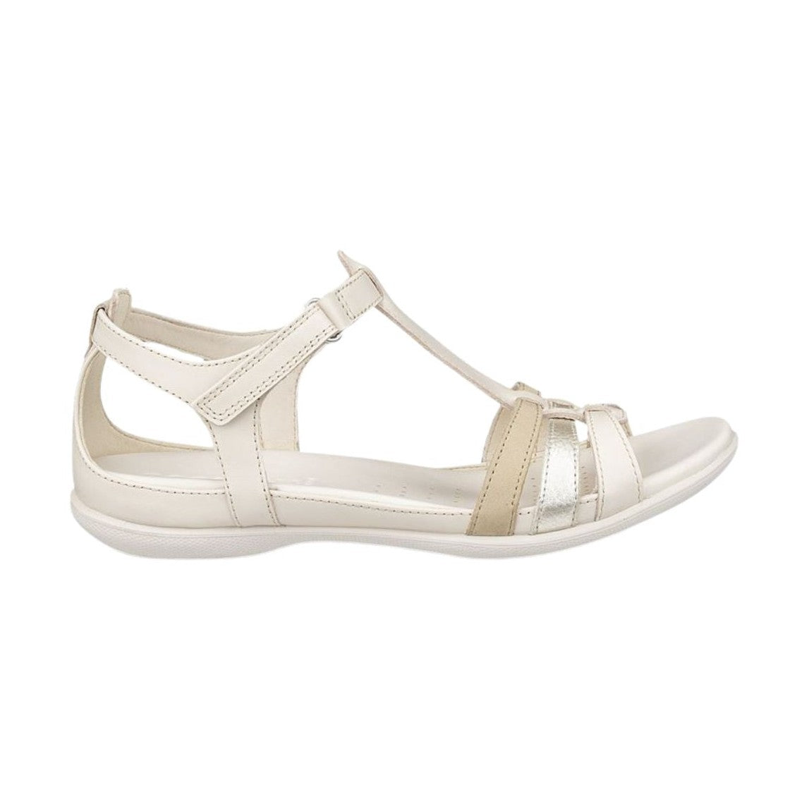 Sandalo da donna ECCO Flash in pelle premium con listini intrecciati.