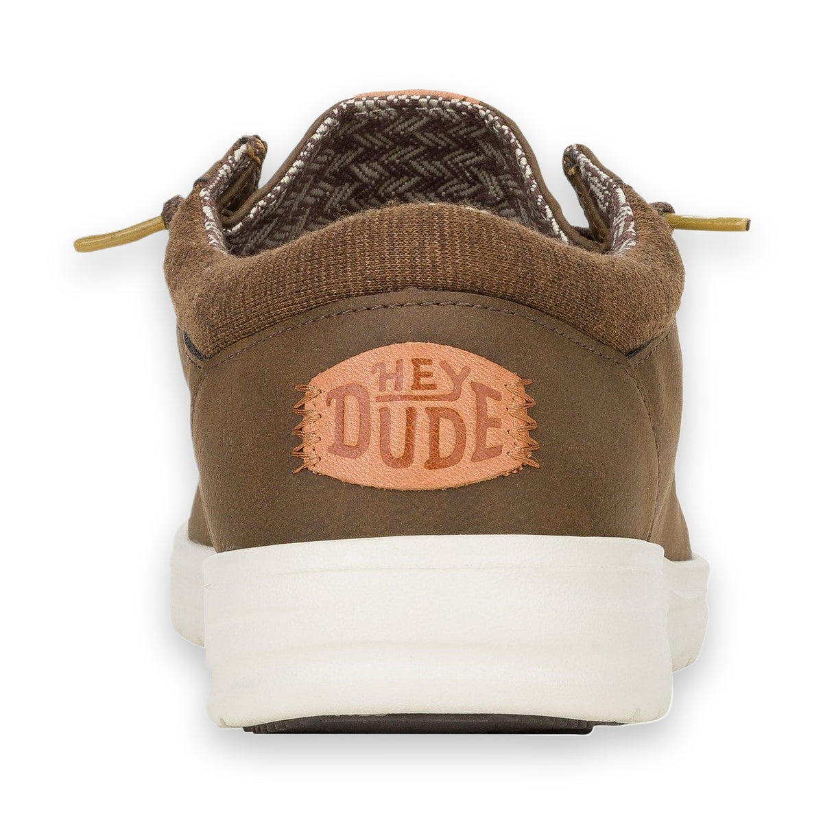 HeyDude Paul Classic mocassino uomo in nabuk similpelle — dettaglio suola