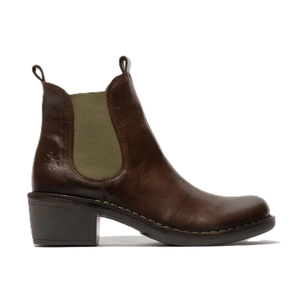 Stivaletti donna Meme Fly London in pelle con elastico
