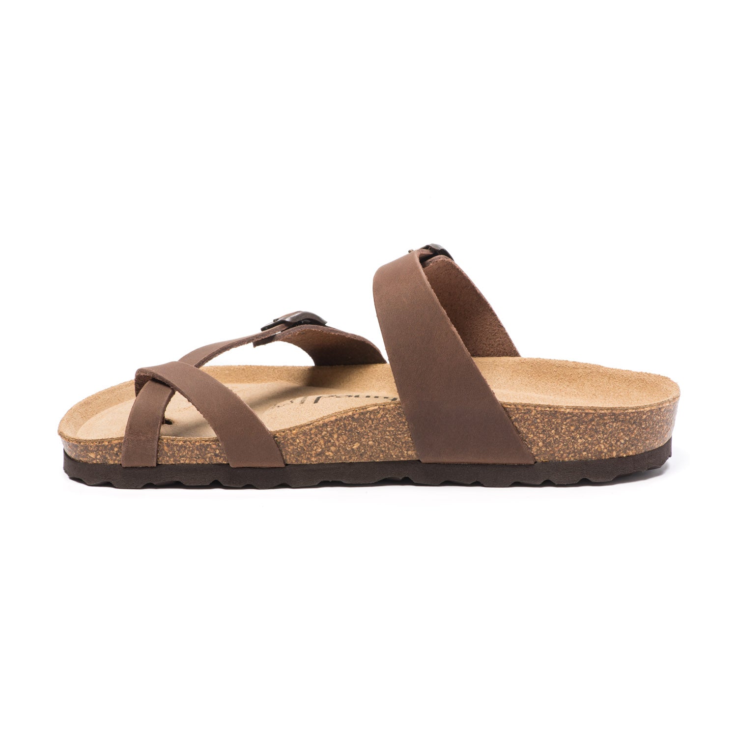 CH07 Sandalo infradito con cinturino regolabile UNISEX NATUNED plantare in lattice anatomico confort