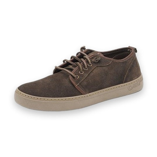 Natural World Miso sneaker uomo in pelle scamosciata — vista posteriore