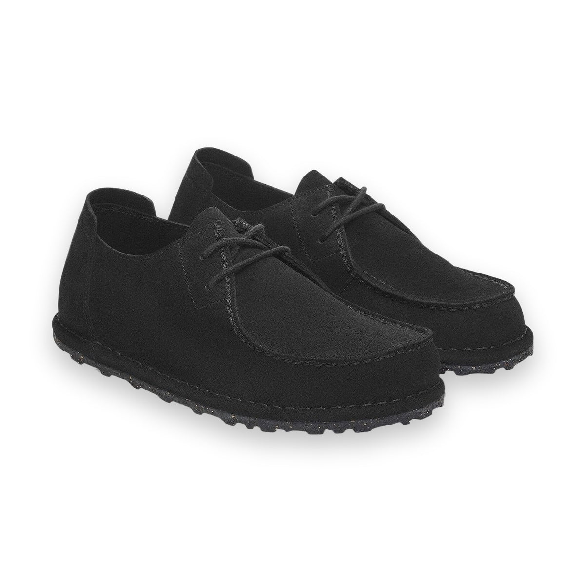 Lacci arrotondati regolabili su tomaia pelle scamosciata Birkenstock Utti Lace