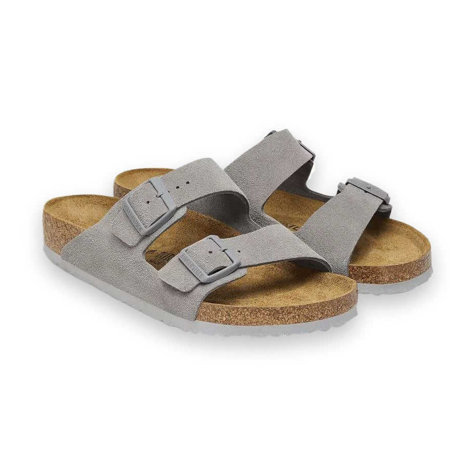 Birkenstock Arizona Classic Donna Sandalo Regular In Pelle Scamosciata