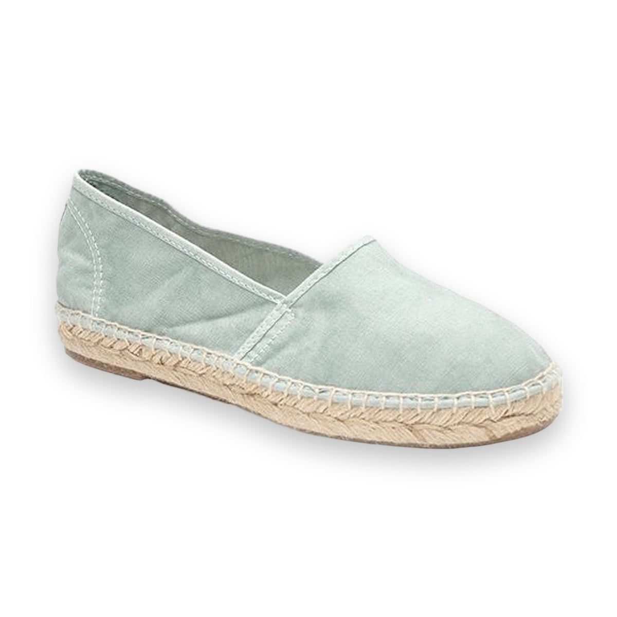 Natural World Old Merle espadrillas donna in cotone organico — vista laterale