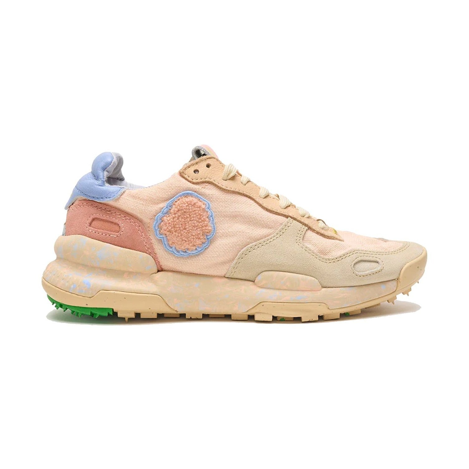 Satorisan Chacrona Linen Unisex Sneaker In Lino e Pelle Sostenibile