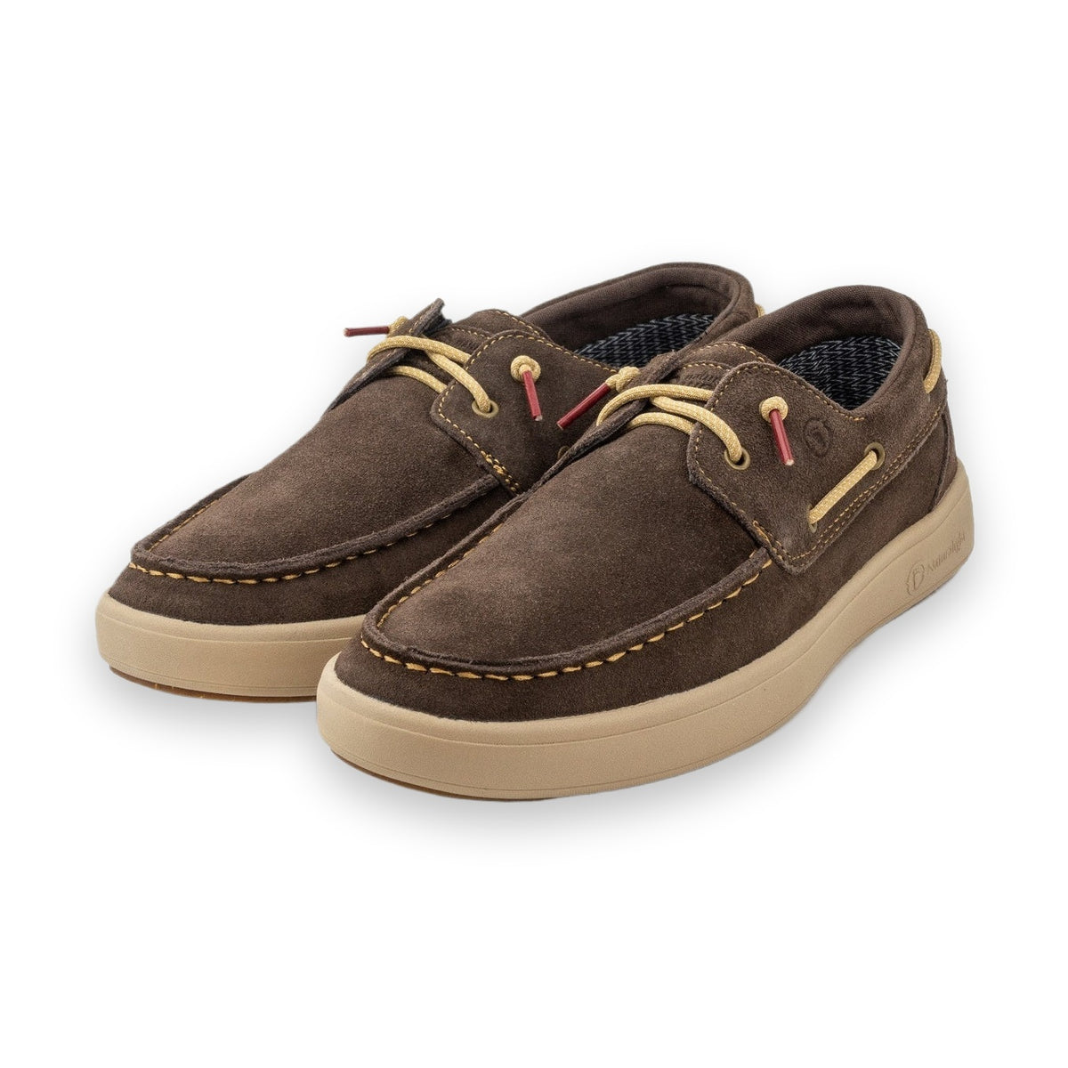 Natural World Astun sneaker uomo in pelle scamosciata — vista dall'alto