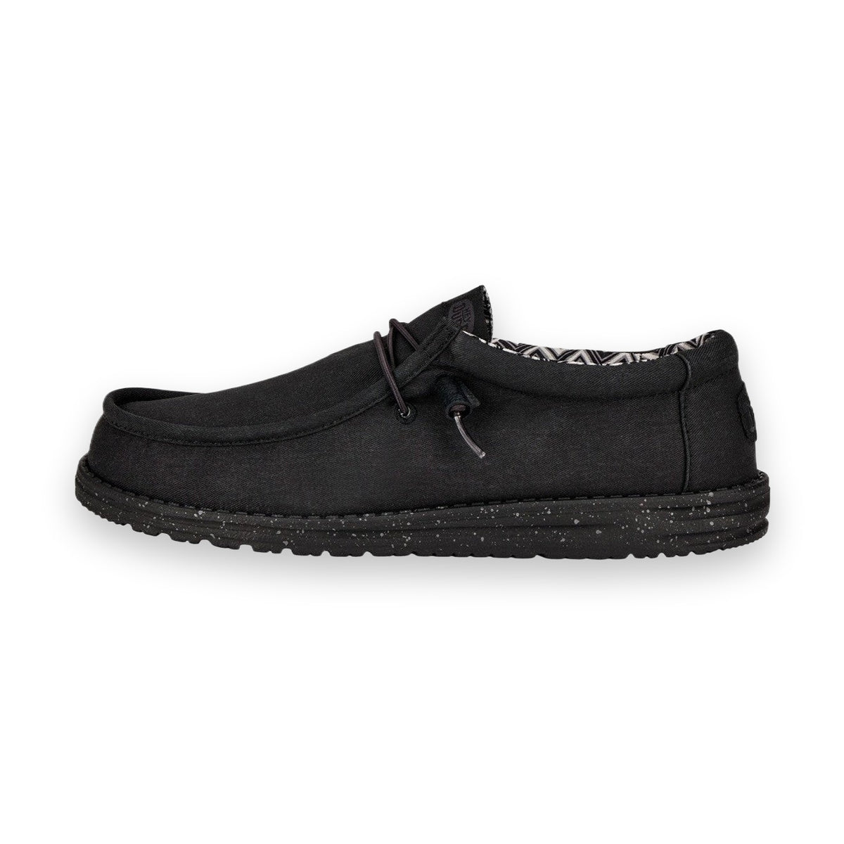 HeyDude Wally Canvas mocassino uomo in tela — vista posteriore