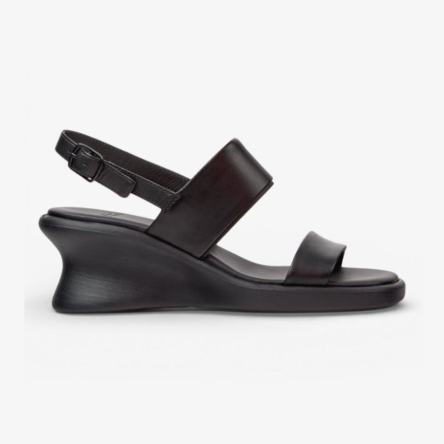 Camper Louise sandalo zeppa donna in pelle — vista laterale