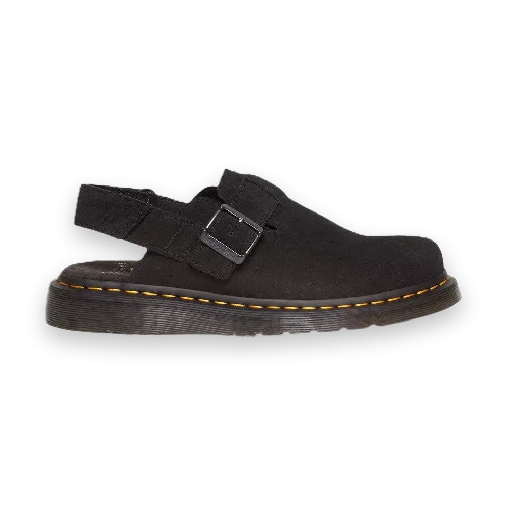 Dr. Martens Jorge II sabot slingback unisex in Pelle Brando — vista laterale