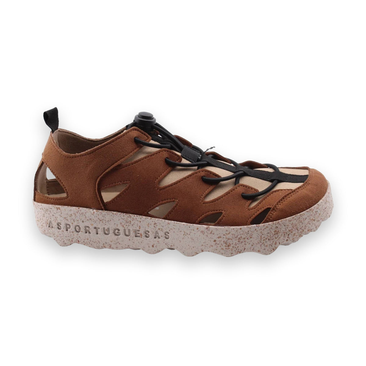 Asportuguesas Cure sneaker slip-on unisex in tessuto riciclato — dettaglio fondo in sughero