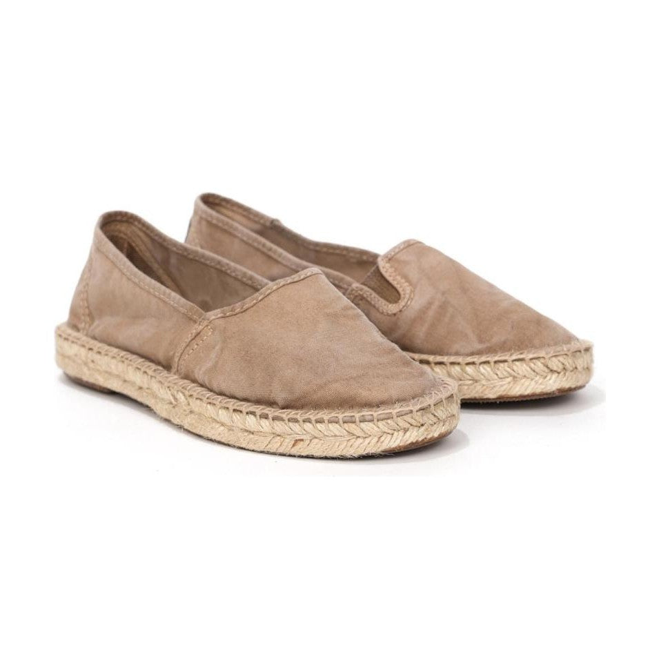 Coppia espadrillas Natural World Old Merle donna cotone vintage Made in Spain
