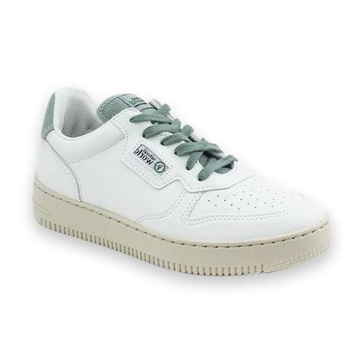 Natural World Hiba Vegano sneaker unisex in microfibra — vista posteriore