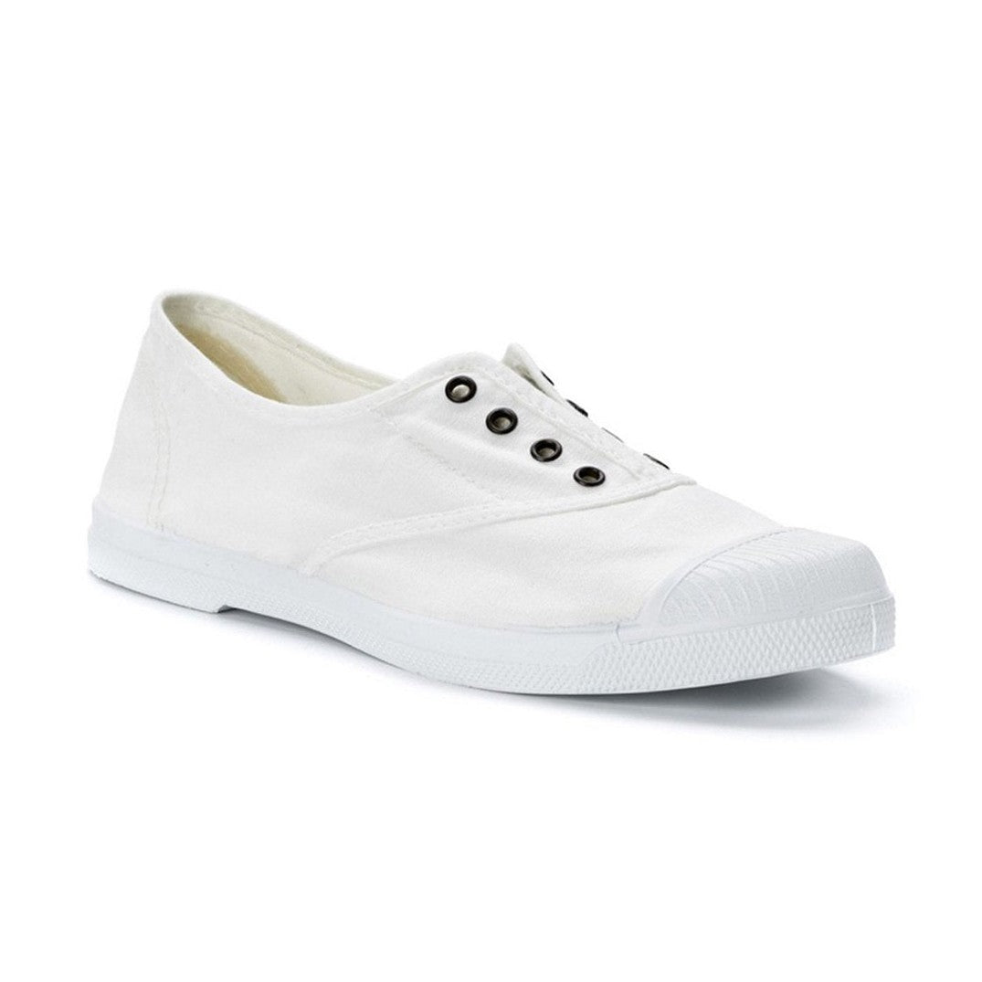 Sneaker Natural World Lavanda donna in cotone organico colore vivace vista laterale