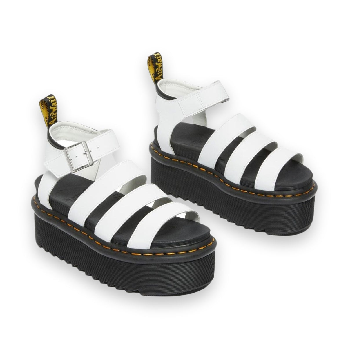 Dr. Martens Blaire Quad sandali donna in Pelle — dettaglio suola