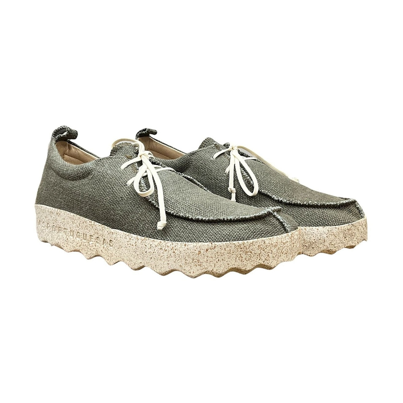 Asportuguesas Chat in canapa scarpa stringata unisex — vista posteriore