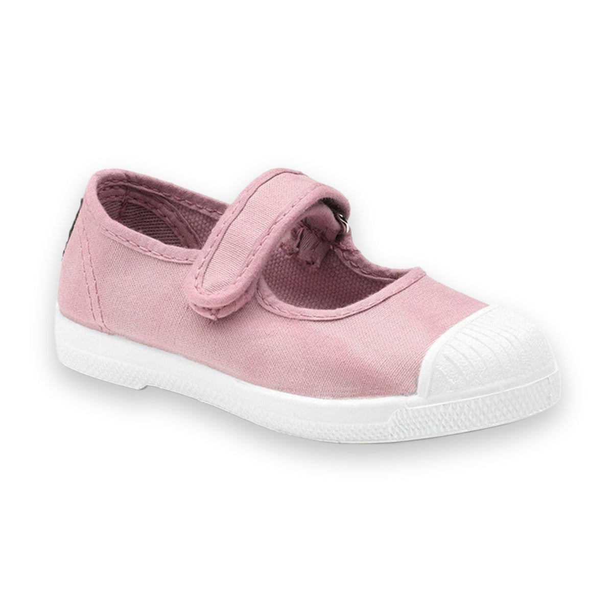 Natural World Old Cebosa ballerina bambina in cotone organico — vista laterale