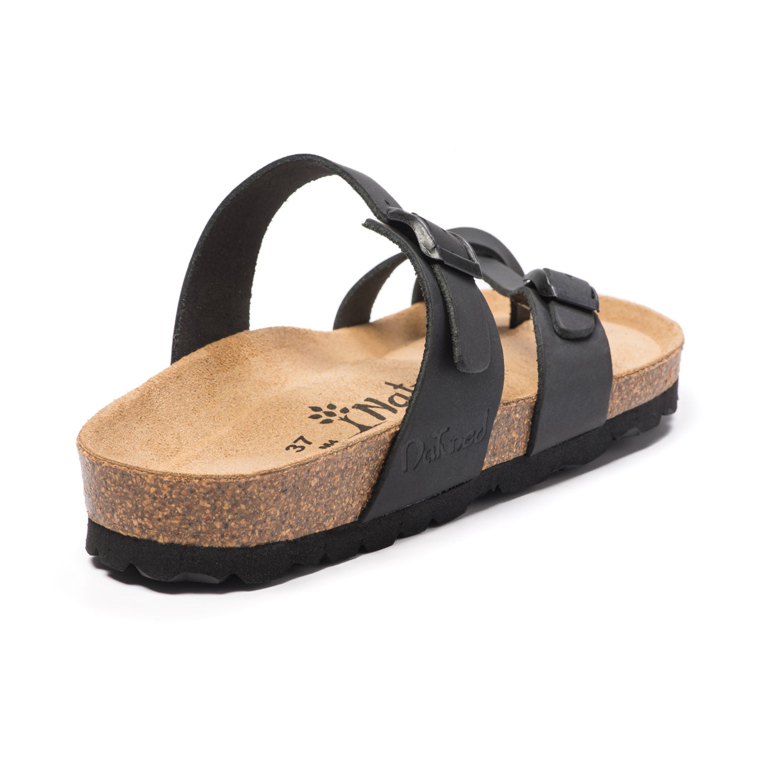 CH07 Sandalo infradito con cinturino regolabile UNISEX NATUNED plantare in lattice anatomico confort