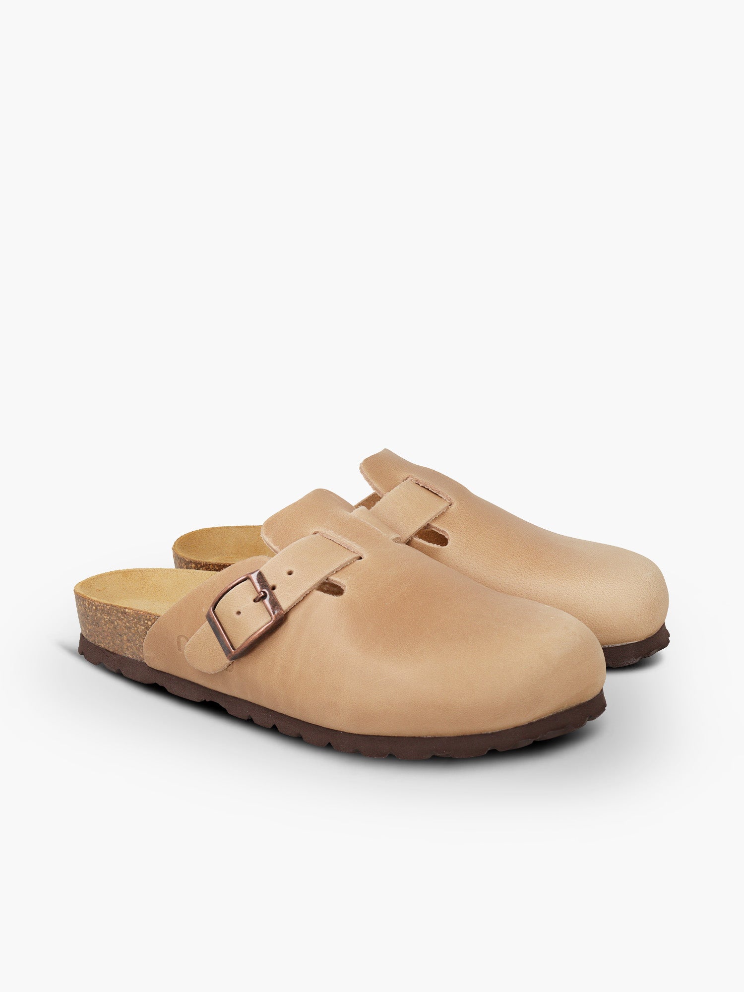 CH18 - sabot da donna e da uomo con fibbia regolabile NATUNED plantare in lattice anatomico comfort