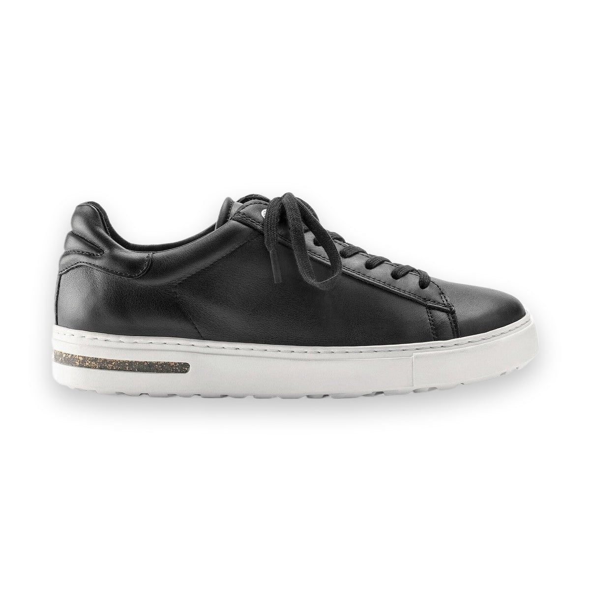 Sneaker Birkenstock Bend Low donna in pelle naturale nera vista laterale
