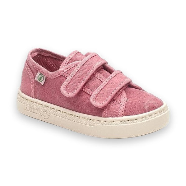 Natural World Old Leza sneaker bambino in cotone organico — vista dall'alto