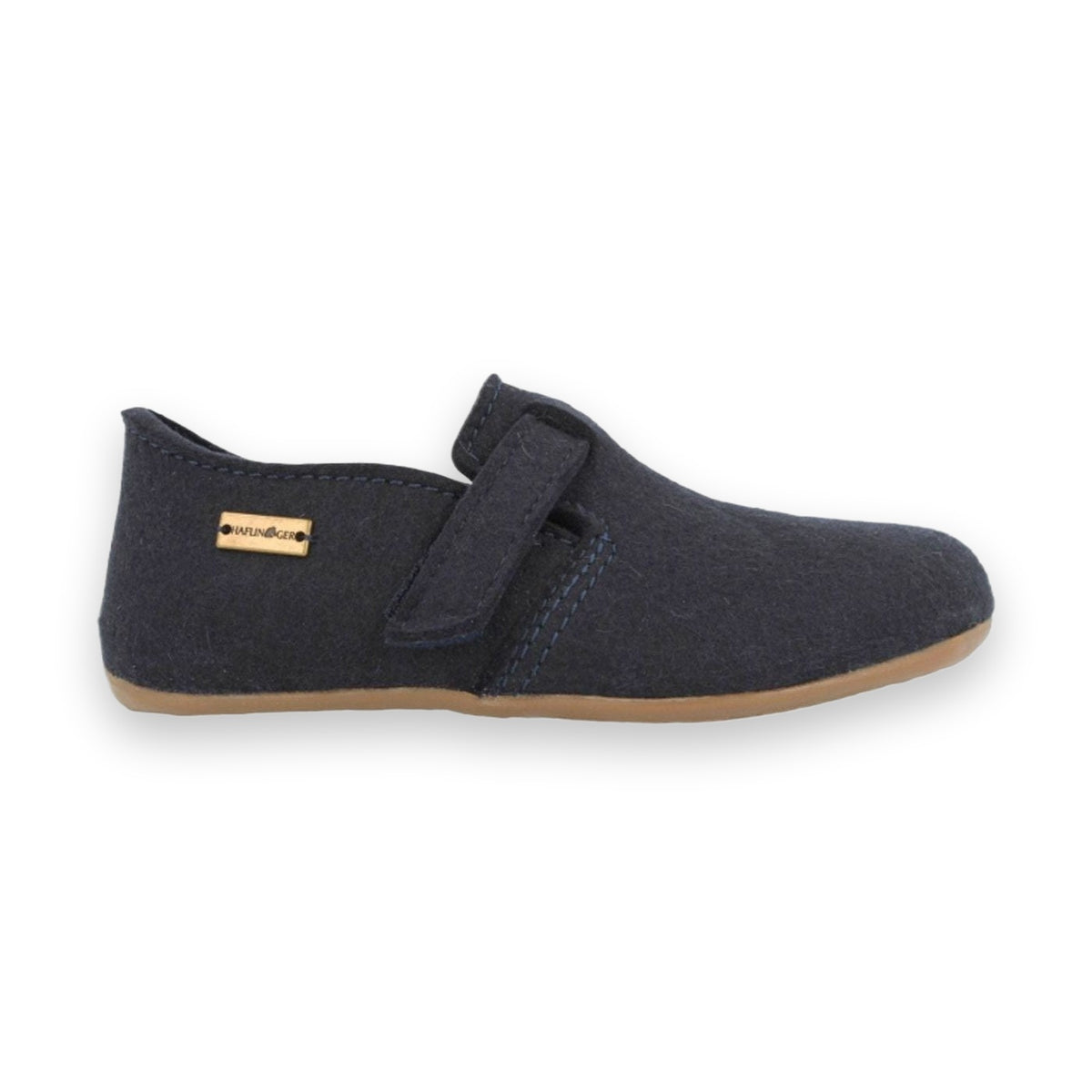 Haflinger Focus scarpa unisex in feltro di lana — vista laterale