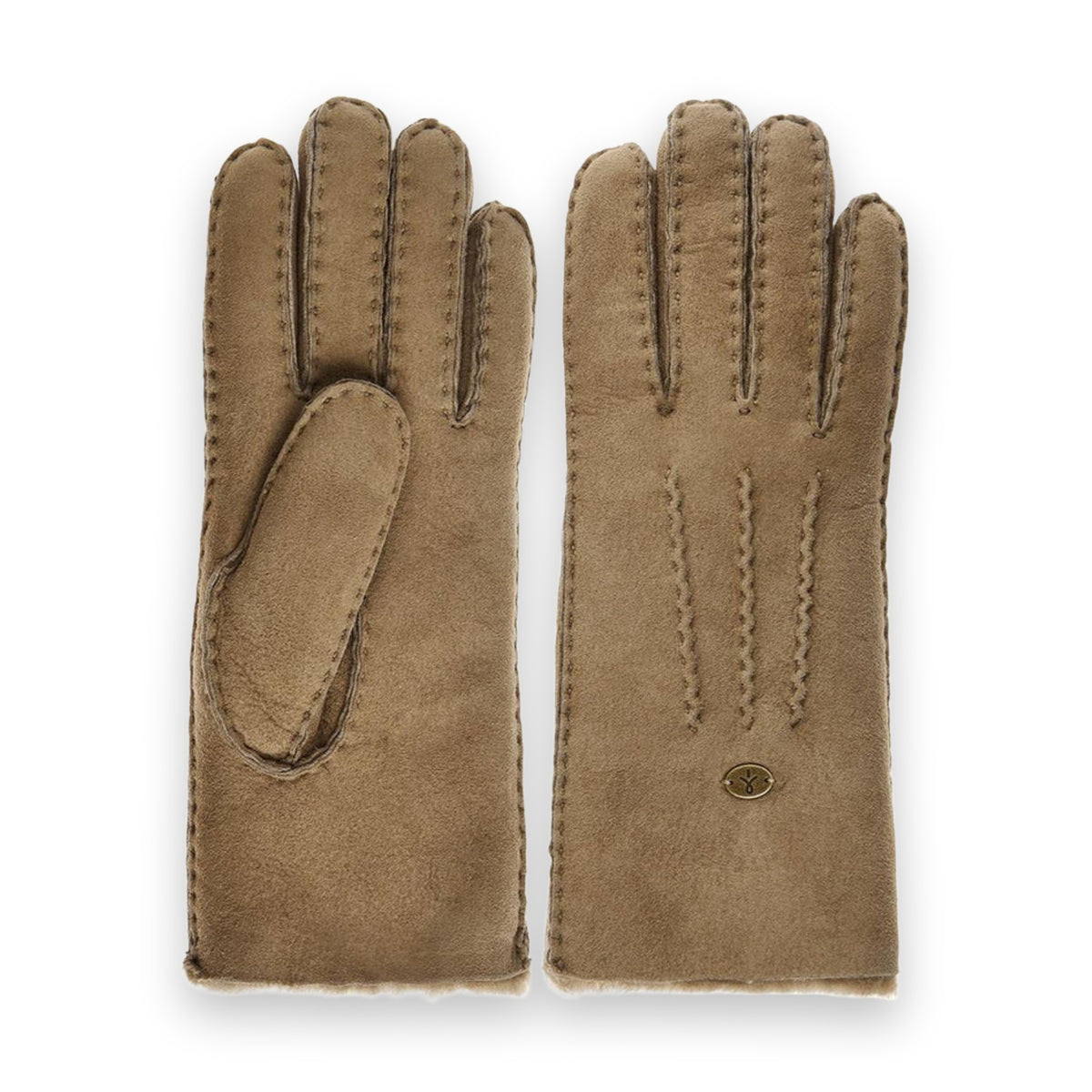 EMU Australia Beech Forest Gloves guanti donna in montone — vista del paio