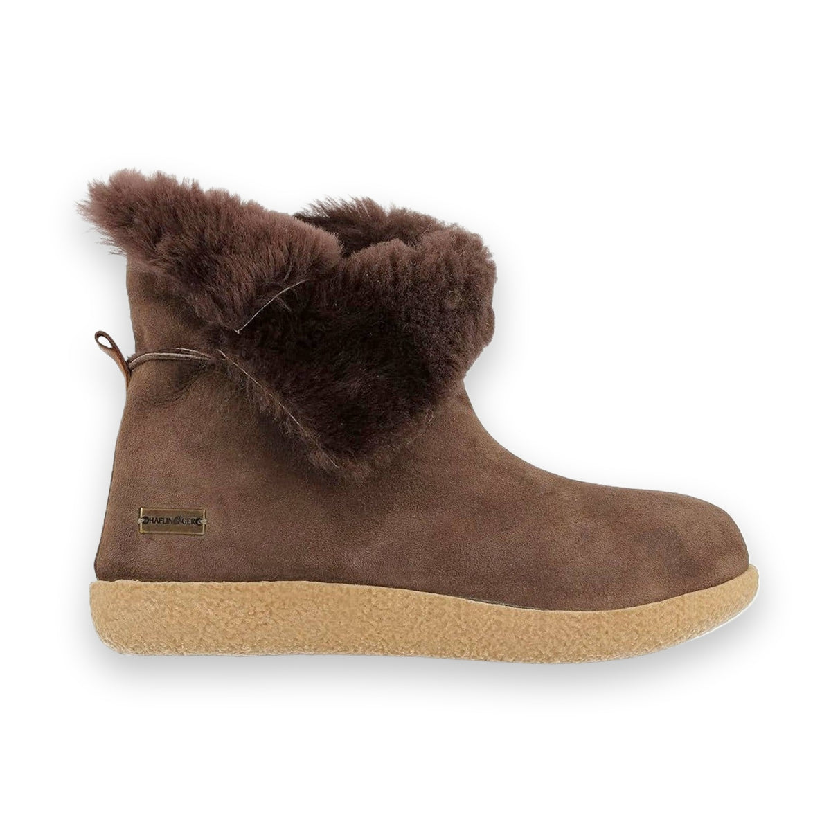 Haflinger Lemmi stivaletto donna in montone — dettaglio suola