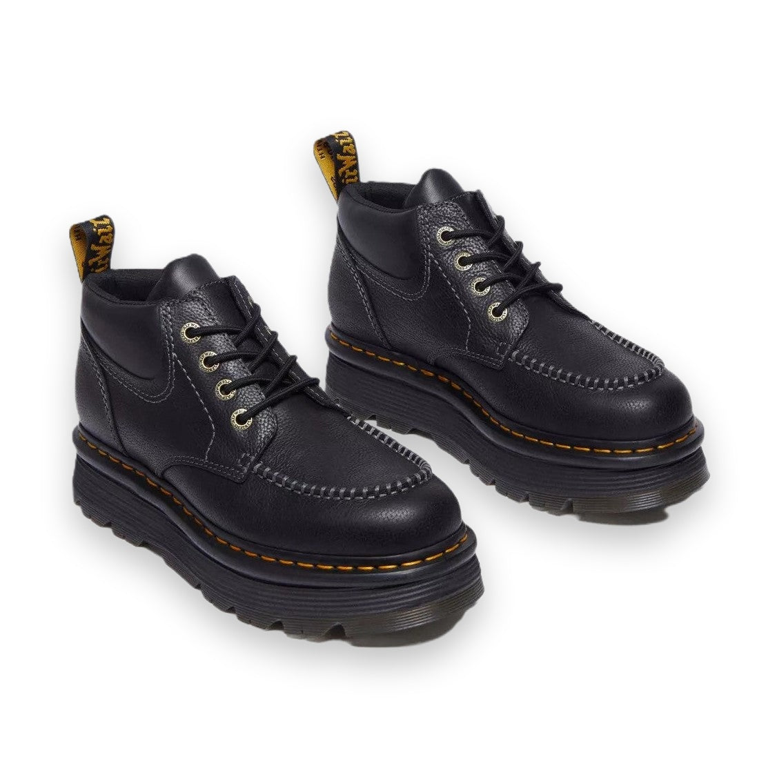 Dr. Martens Zebzag 4 Eye stivali uomo in Pelle — dettaglio suola